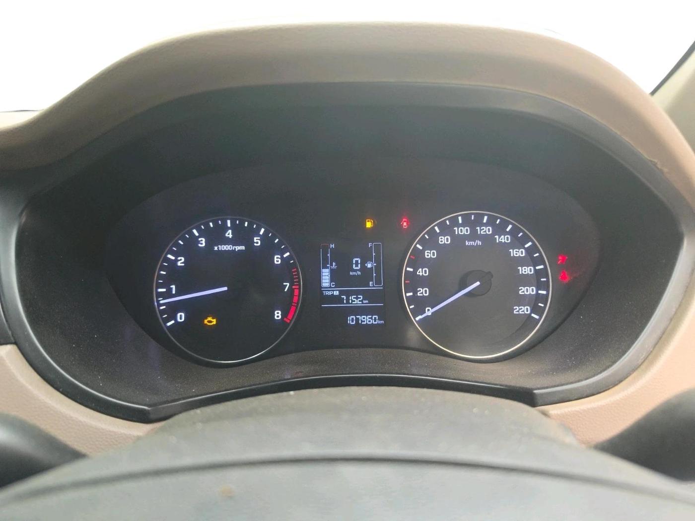 2016 Hyundai Elite i20 MAGNA 1.2, CNG, Manual, 1,07,960 km, interior