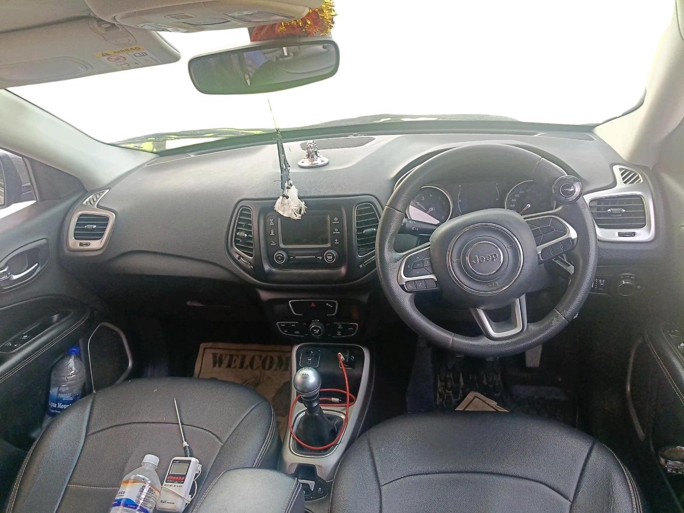2019 Jeep Compass SPORT PLUS 1.4 PETROL, Petrol, Manual, 1,21,917 km, interior