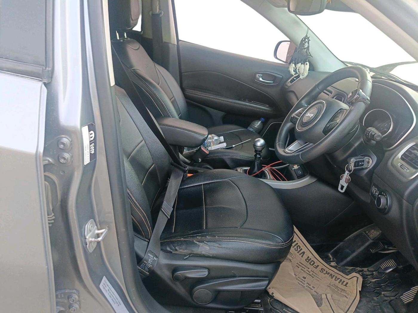 2019 Jeep Compass SPORT PLUS 1.4 PETROL, Petrol, Manual, 1,21,917 km, interior