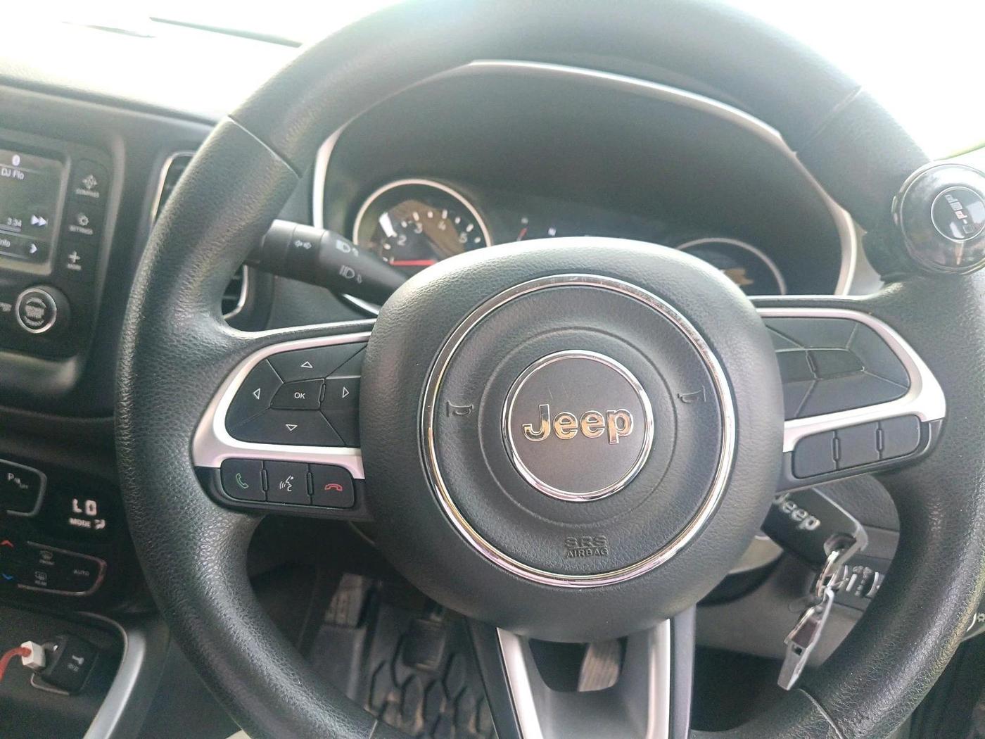 2019 Jeep Compass SPORT PLUS 1.4 PETROL, Petrol, Manual, 1,21,917 km, interior