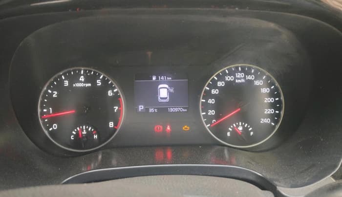 2020 KIA SELTOS HTX IVT 1.5 PETROL, Petrol, Automatic, 1,30,970 km, interior
