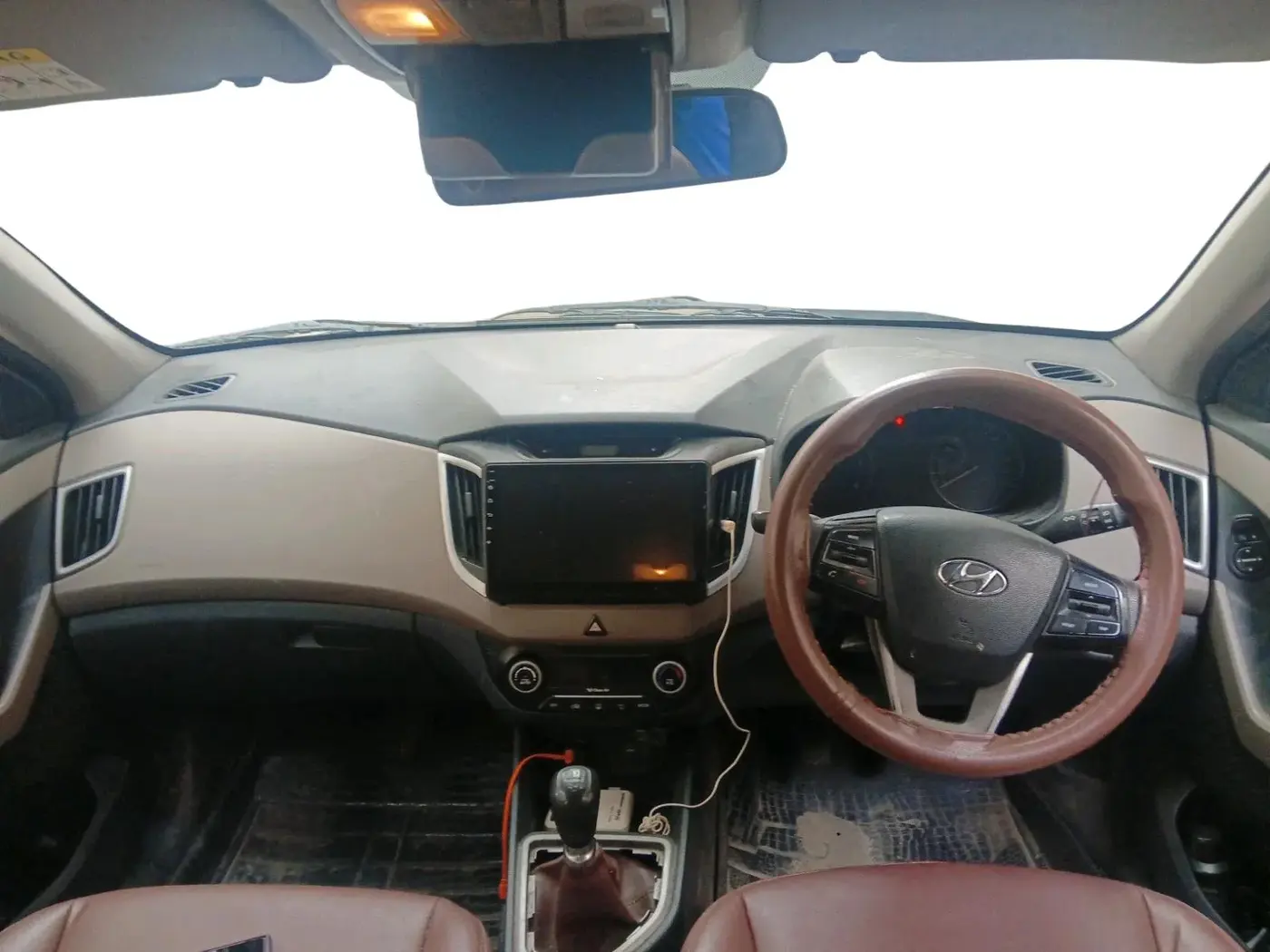 2016 Hyundai Creta SX 1.6 DIESEL, Diesel, Manual, 80,230 km, interior