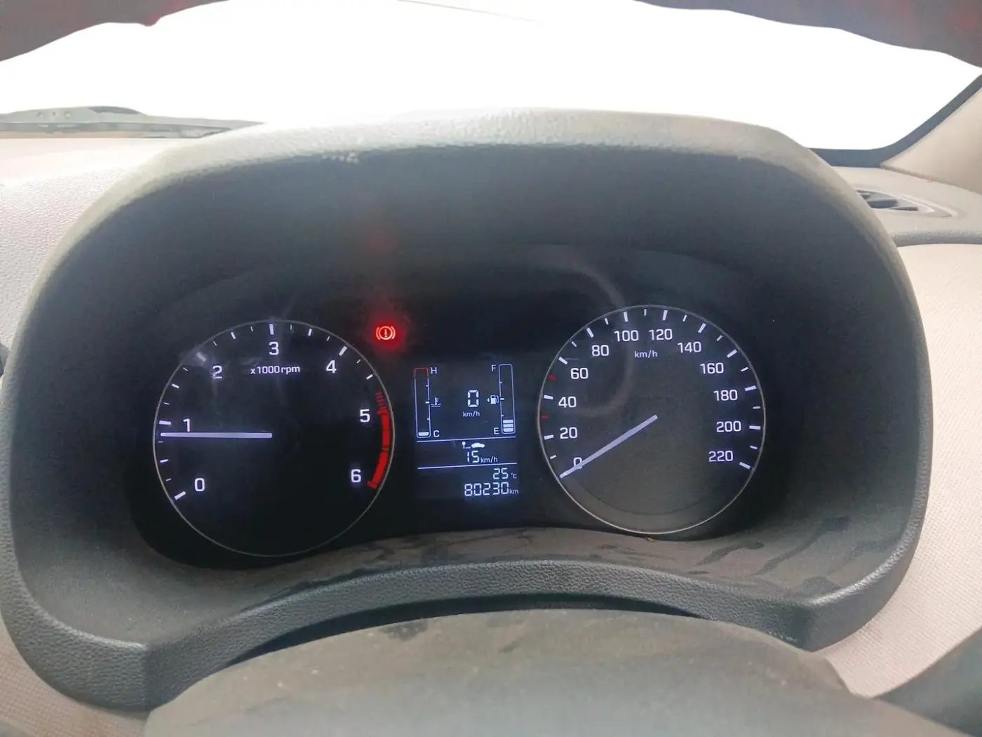 2016 Hyundai Creta SX 1.6 DIESEL, Diesel, Manual, 80,230 km, interior