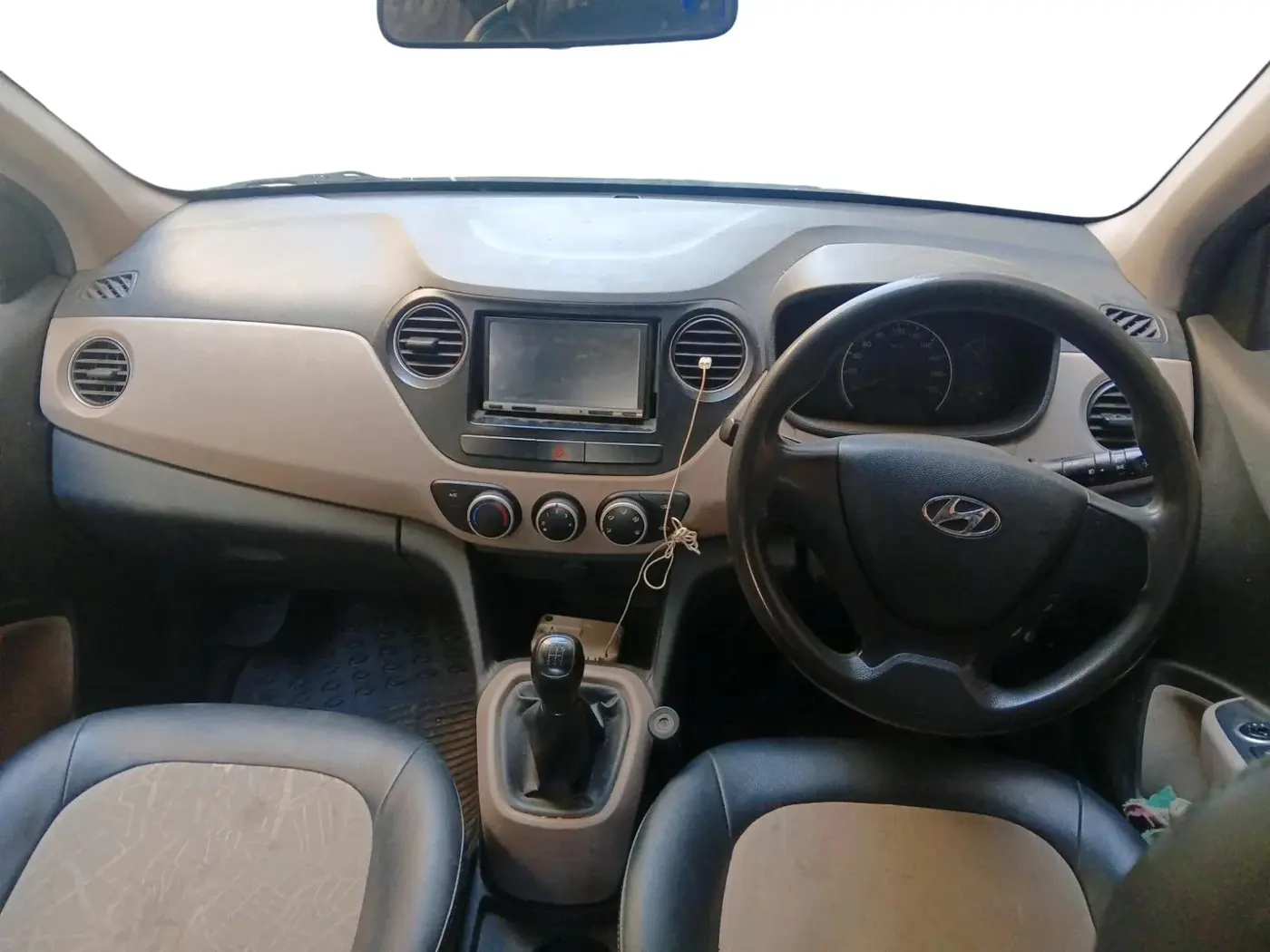 2017 Hyundai Grand i10 MAGNA 1.2 KAPPA VTVT, CNG, Manual, 75,287 km, interior
