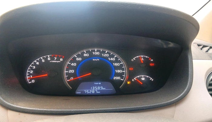 2017 Hyundai Grand i10 MAGNA 1.2 KAPPA VTVT, CNG, Manual, 75,287 km, interior