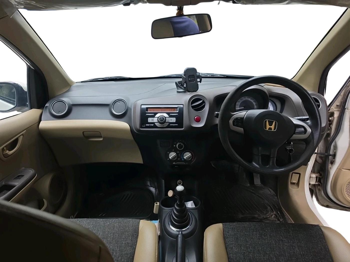2012 Honda Brio S MT, Petrol, Manual, 67,333 km, interior