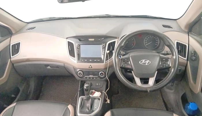 2017 Hyundai Creta SX PLUS AT 1.6 PETROL, Petrol, Automatic, 69,659 km, interior