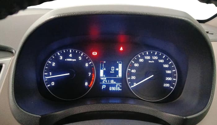 2017 Hyundai Creta SX PLUS AT 1.6 PETROL, Petrol, Automatic, 69,659 km, interior