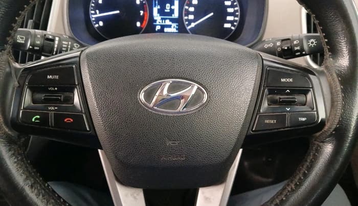 2017 Hyundai Creta SX PLUS AT 1.6 PETROL, Petrol, Automatic, 69,659 km, interior