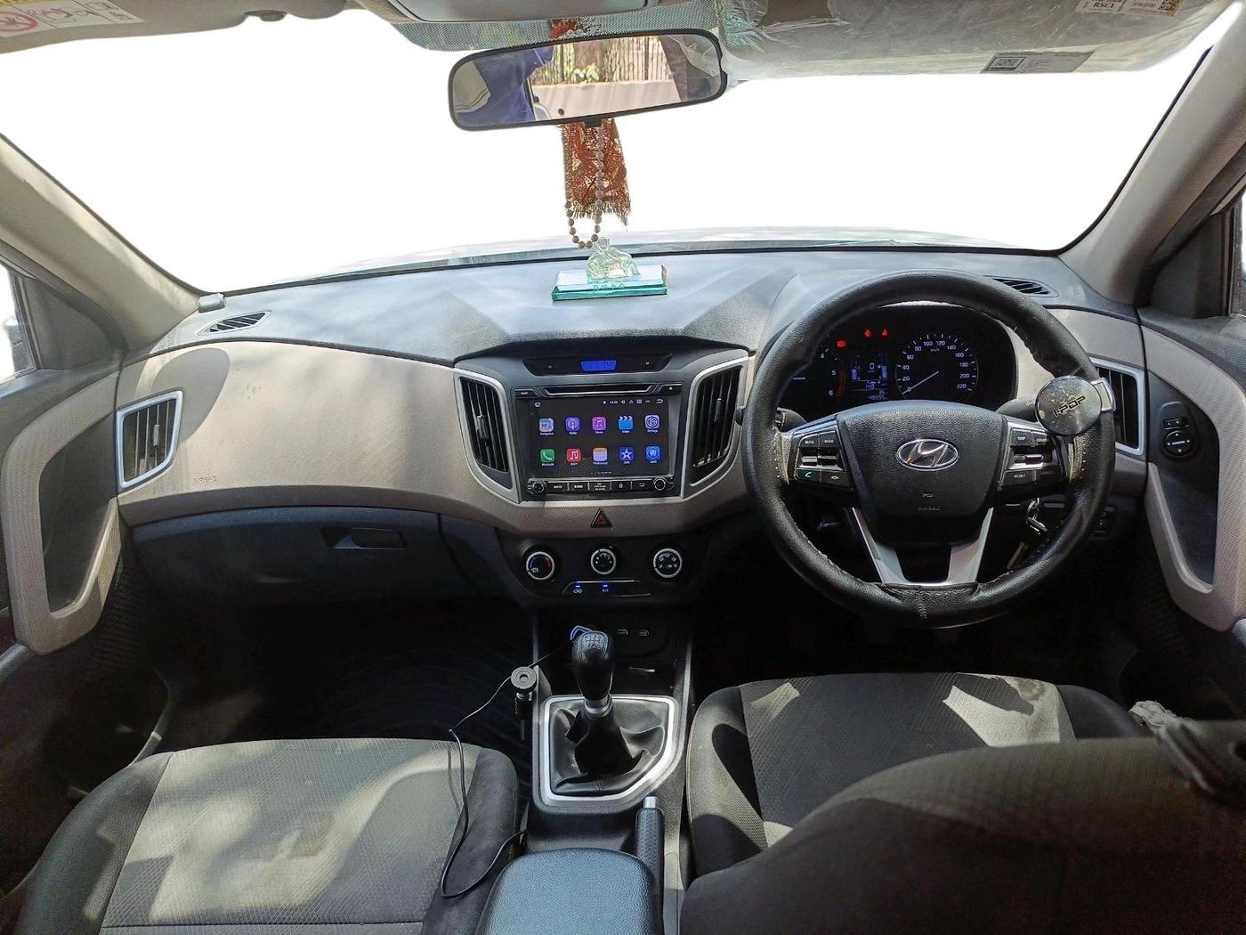 2018 Hyundai Creta E PLUS 1.4 DIESEL, Diesel, Manual, 49,595 km, interior