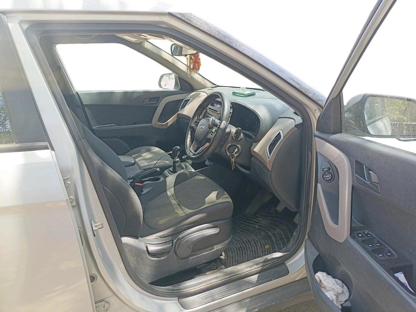 2018 Hyundai Creta E PLUS 1.4 DIESEL, Diesel, Manual, 49,595 km, interior