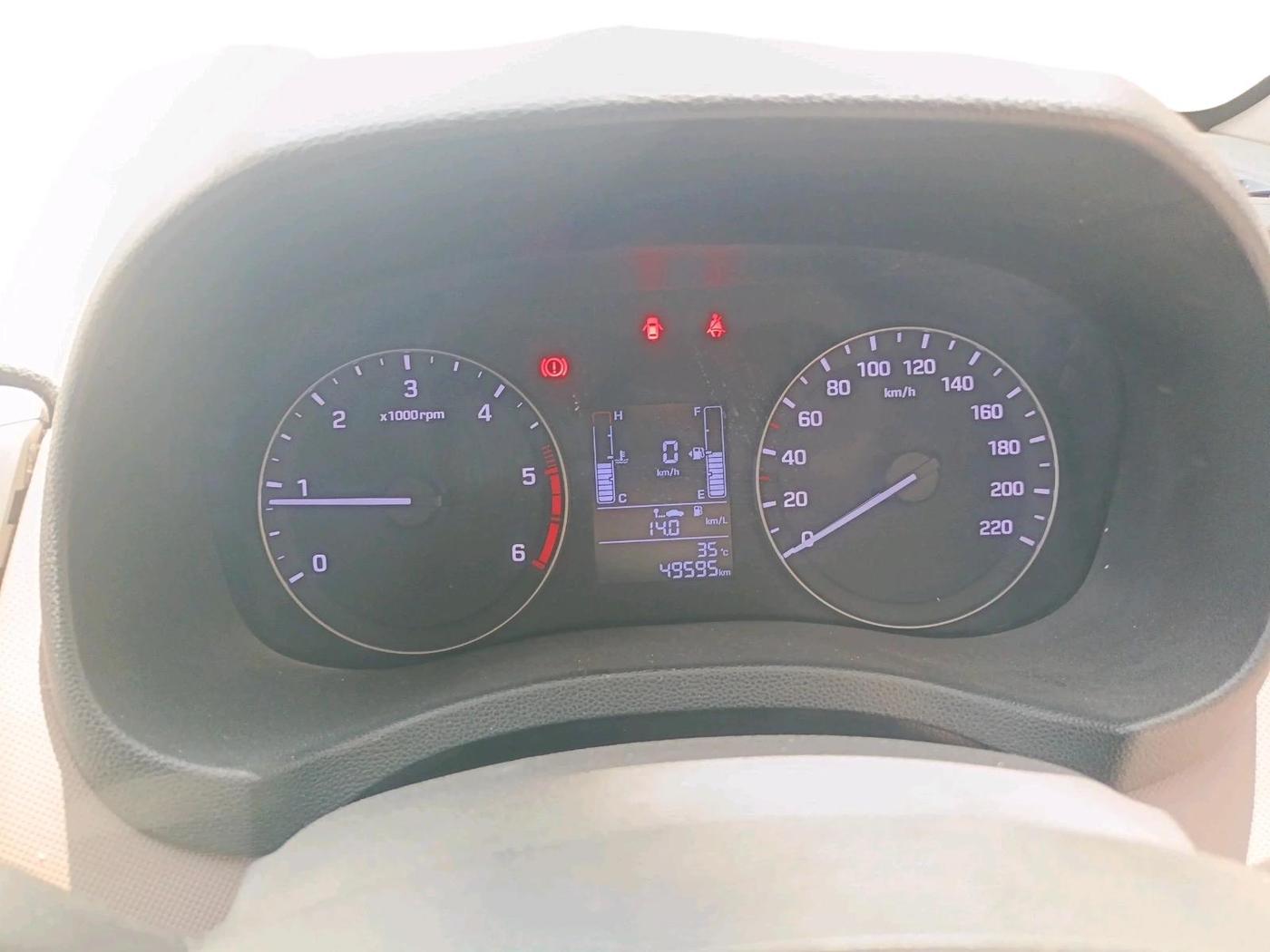 2018 Hyundai Creta E PLUS 1.4 DIESEL, Diesel, Manual, 49,595 km, interior
