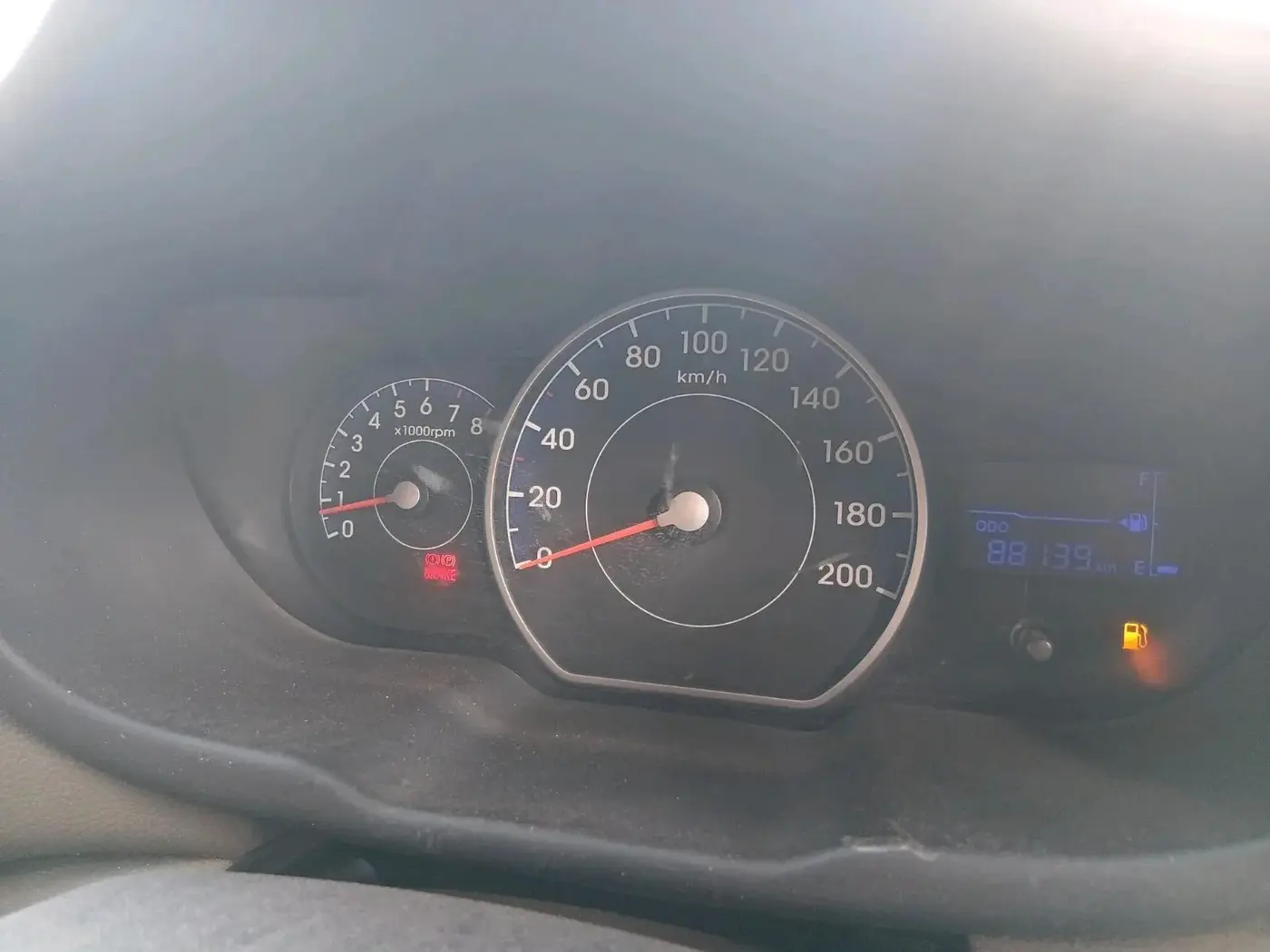 2013 Hyundai i10 MAGNA 1.2, CNG, Manual, 88,140 km, interior