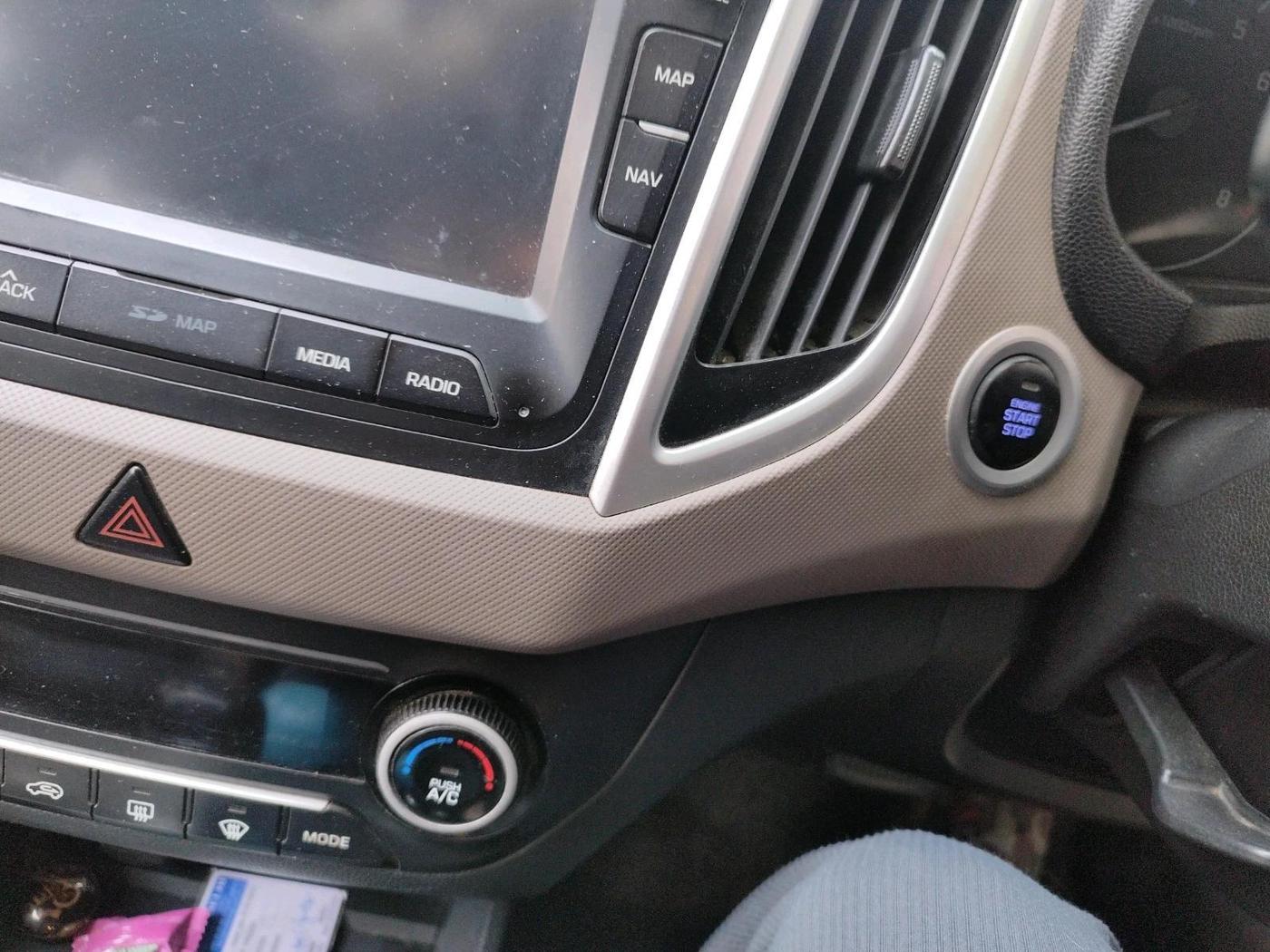 2019 Hyundai Creta SX AT 1.6 PETROL, CNG, Automatic, 79,200 km, interior