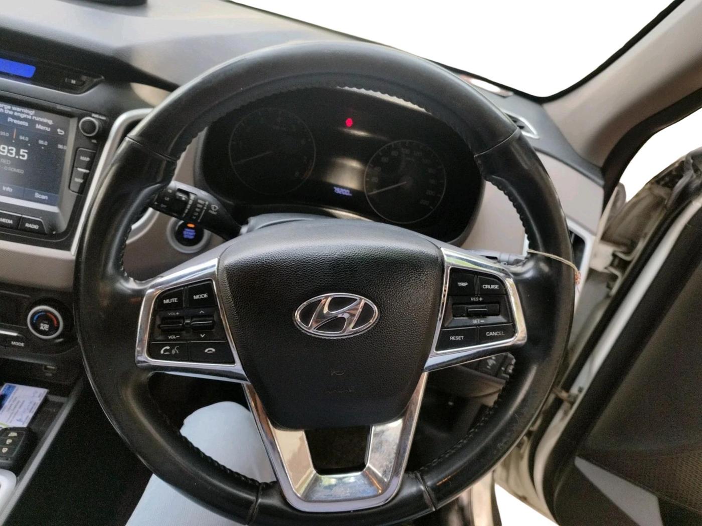 2019 Hyundai Creta SX AT 1.6 PETROL, CNG, Automatic, 79,200 km, interior