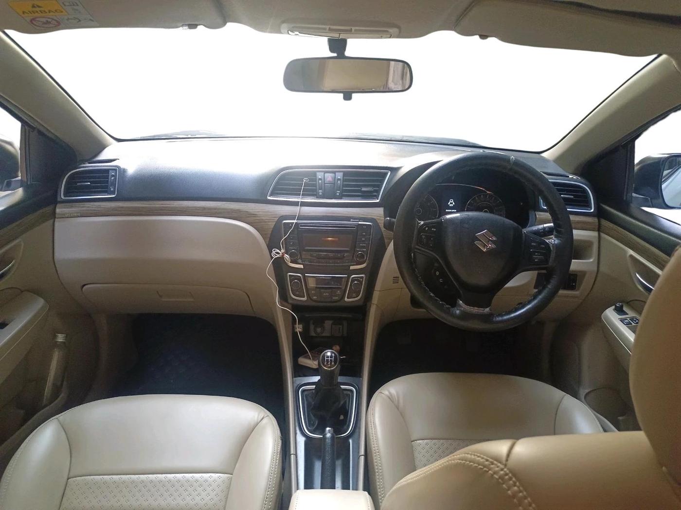 2019 Maruti Ciaz DELTA 1.5 SHVS MT PETROL, Petrol, Manual, 64,605 km, interior