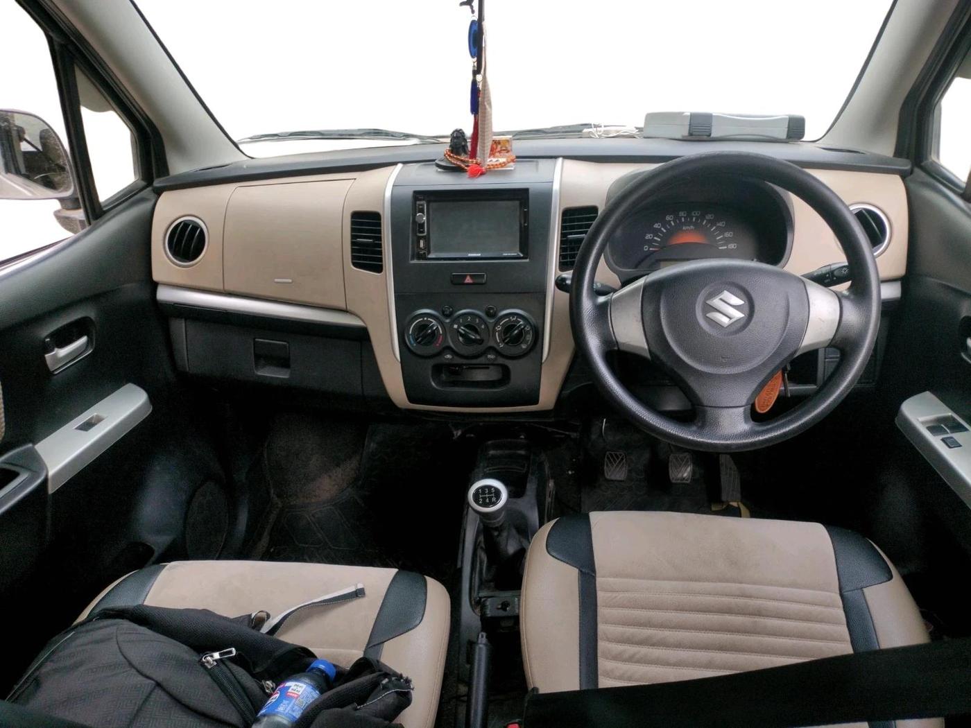 2018 Maruti Wagon R 1.0 LXI CNG, CNG, Manual, 63,445 km, interior
