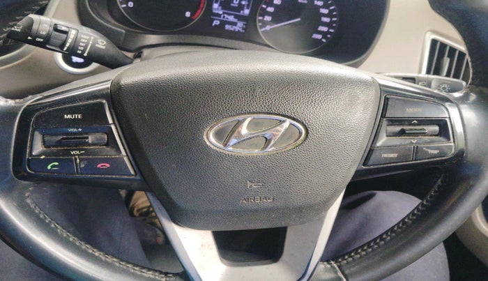 2017 Hyundai Creta SX PLUS AT 1.6 DIESEL, Diesel, Automatic, 95,294 km, interior