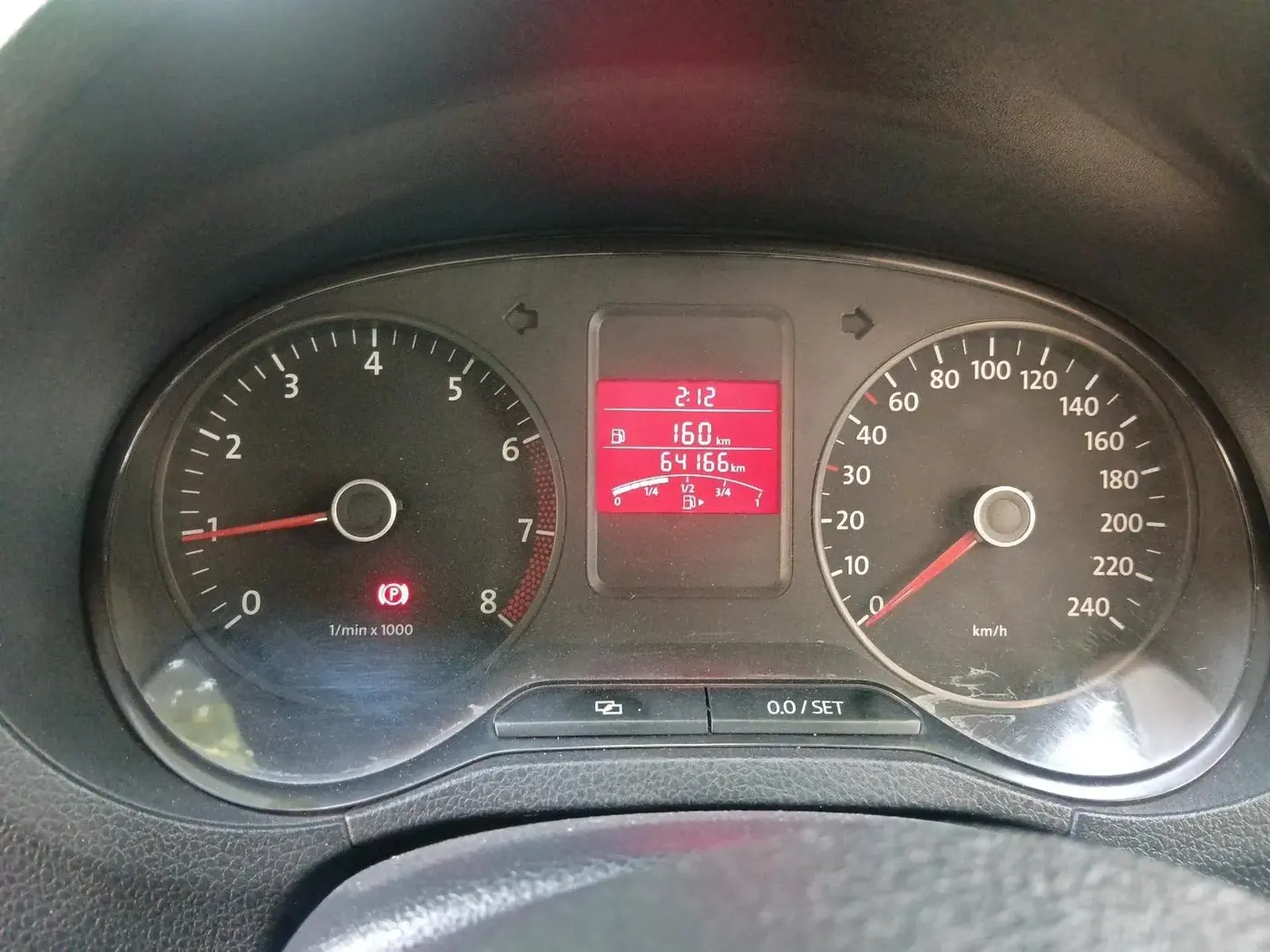 2013 Volkswagen Polo COMFORTLINE 1.2L PETROL, Petrol, Manual, 64,166 km, interior