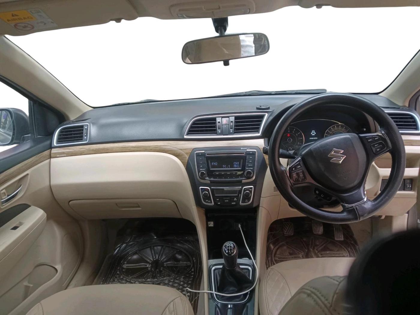 2018 Maruti Ciaz DELTA 1.5 SHVS MT PETROL, Petrol, Manual, 67,374 km, interior