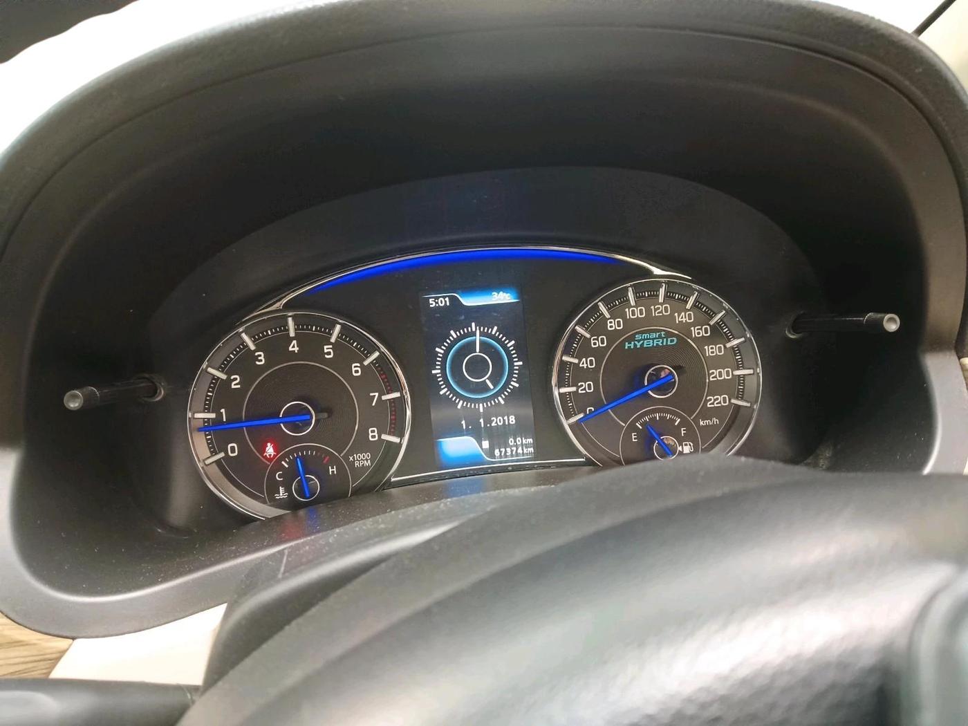 2018 Maruti Ciaz DELTA 1.5 SHVS MT PETROL, Petrol, Manual, 67,374 km, interior