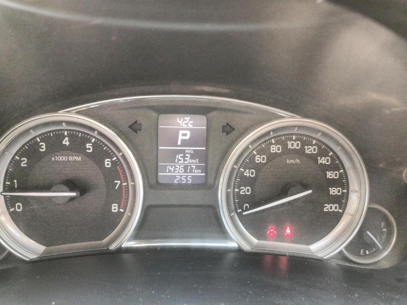 2015 Maruti Ciaz VXI+AT, Petrol, Automatic, 1,43,617 km, interior