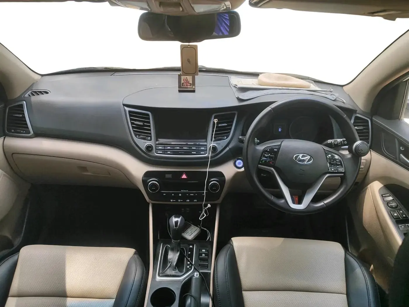 2019 Hyundai Tucson GL (O) 2WD AT PETROL, Petrol, Automatic, 58,031 km, interior