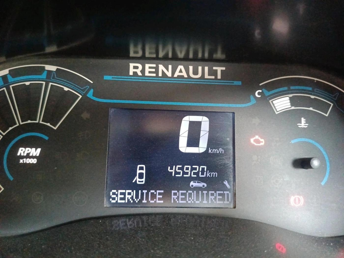2020 Renault TRIBER RXT, CNG, Manual, 45,920 km, interior