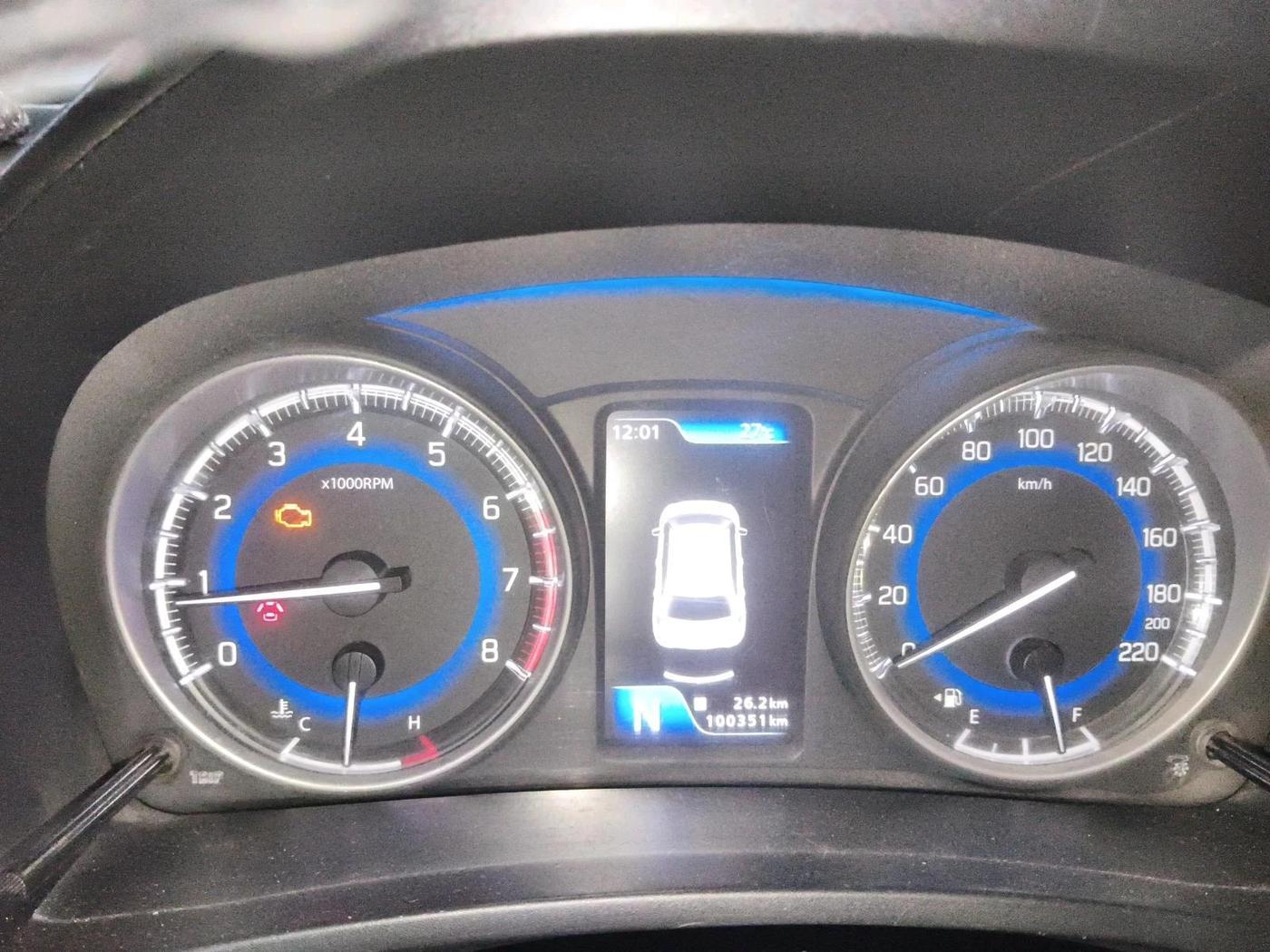 2017 Maruti Baleno ZETA CVT PETROL 1.2, Petrol, Automatic, 9,99,245 km, interior