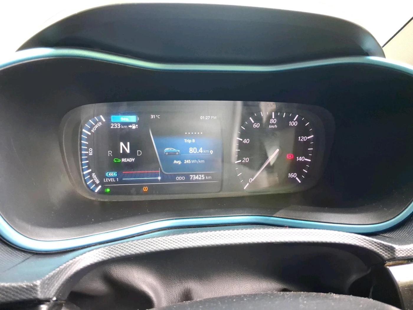 2020 Tata NEXON EV XZ PLUS, Electric, Automatic, 73,245 km, interior