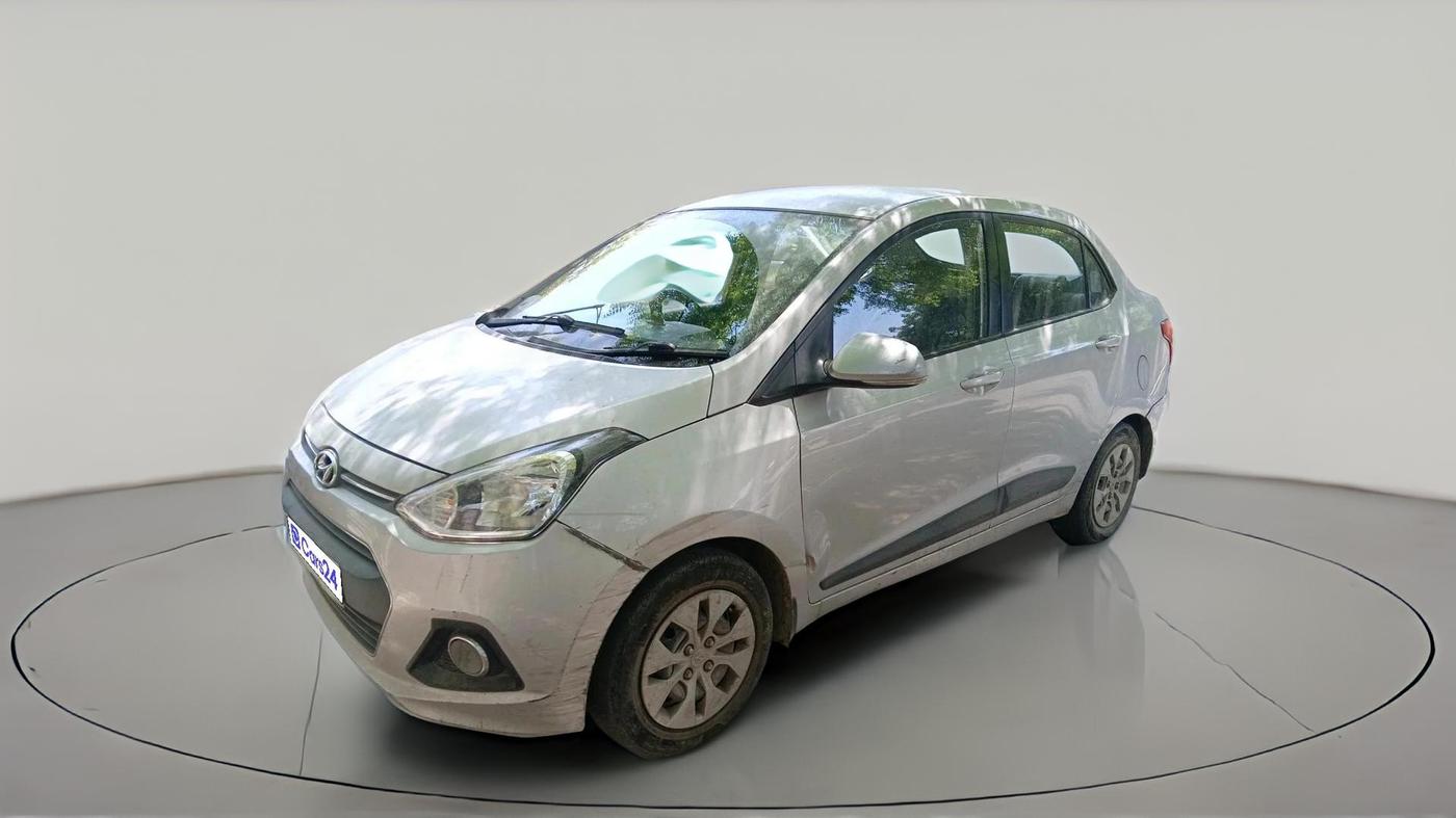 2015 Hyundai Xcent S 1.2, CNG, Manual, 1,23,411 km, exterior