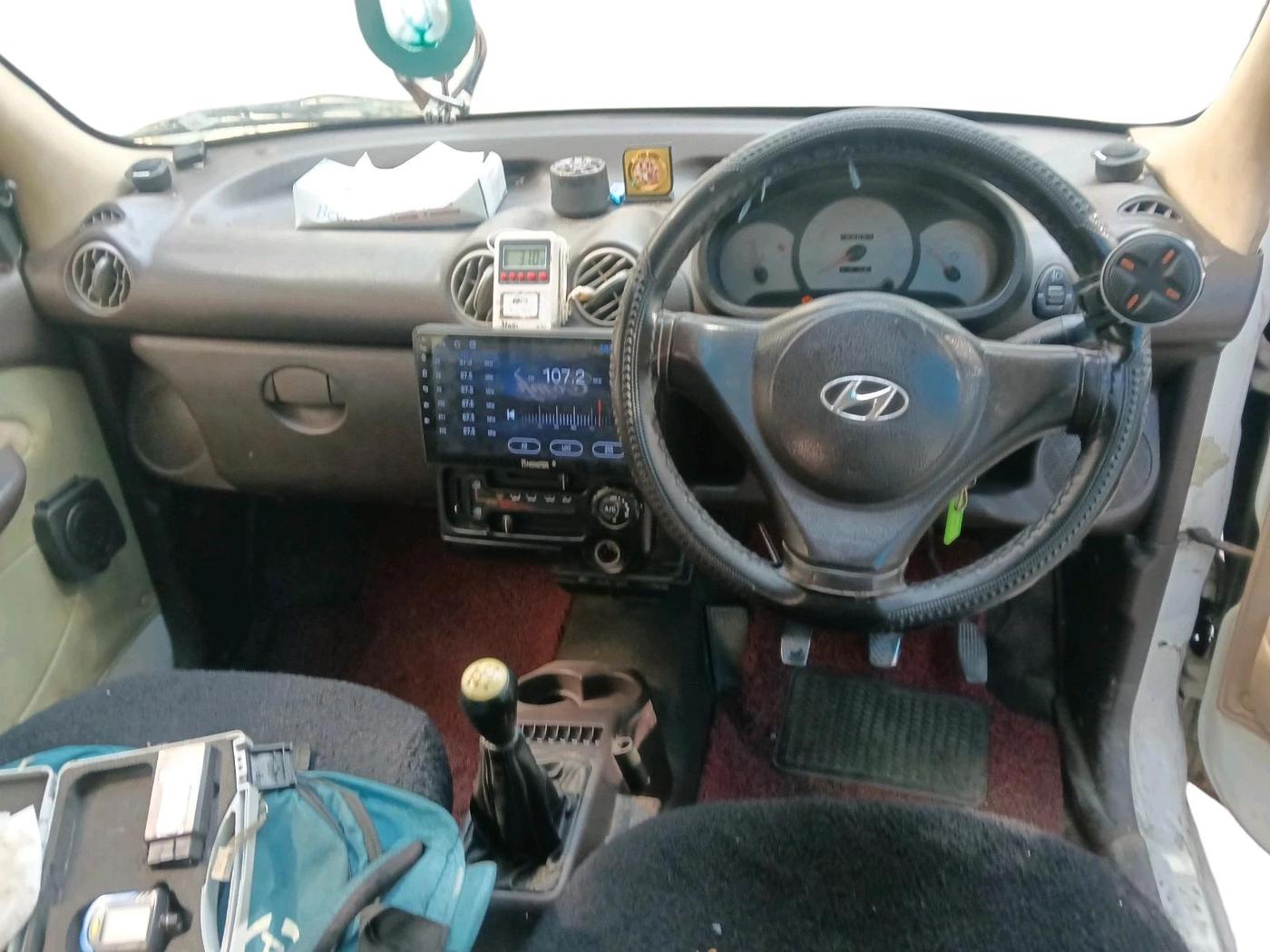 2012 Hyundai Santro Xing GL, CNG, Manual, 69,869 km, interior