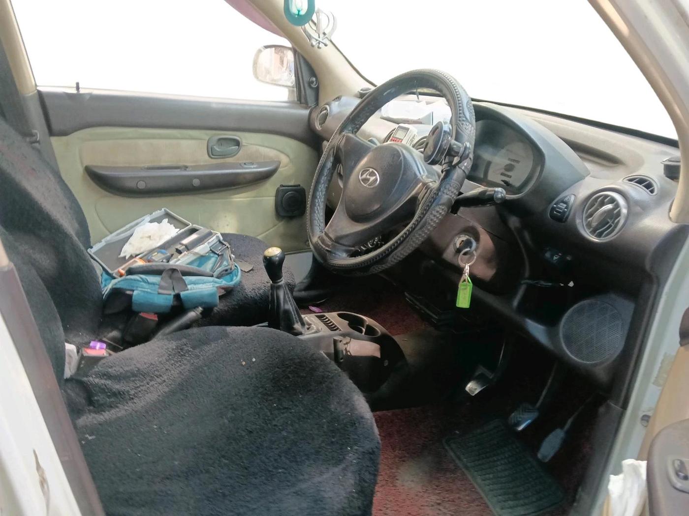 2012 Hyundai Santro Xing GL, CNG, Manual, 69,869 km, interior