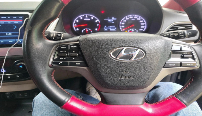 2018 Hyundai Verna 1.4 EX PETROL, Petrol, Manual, 99,336 km, interior