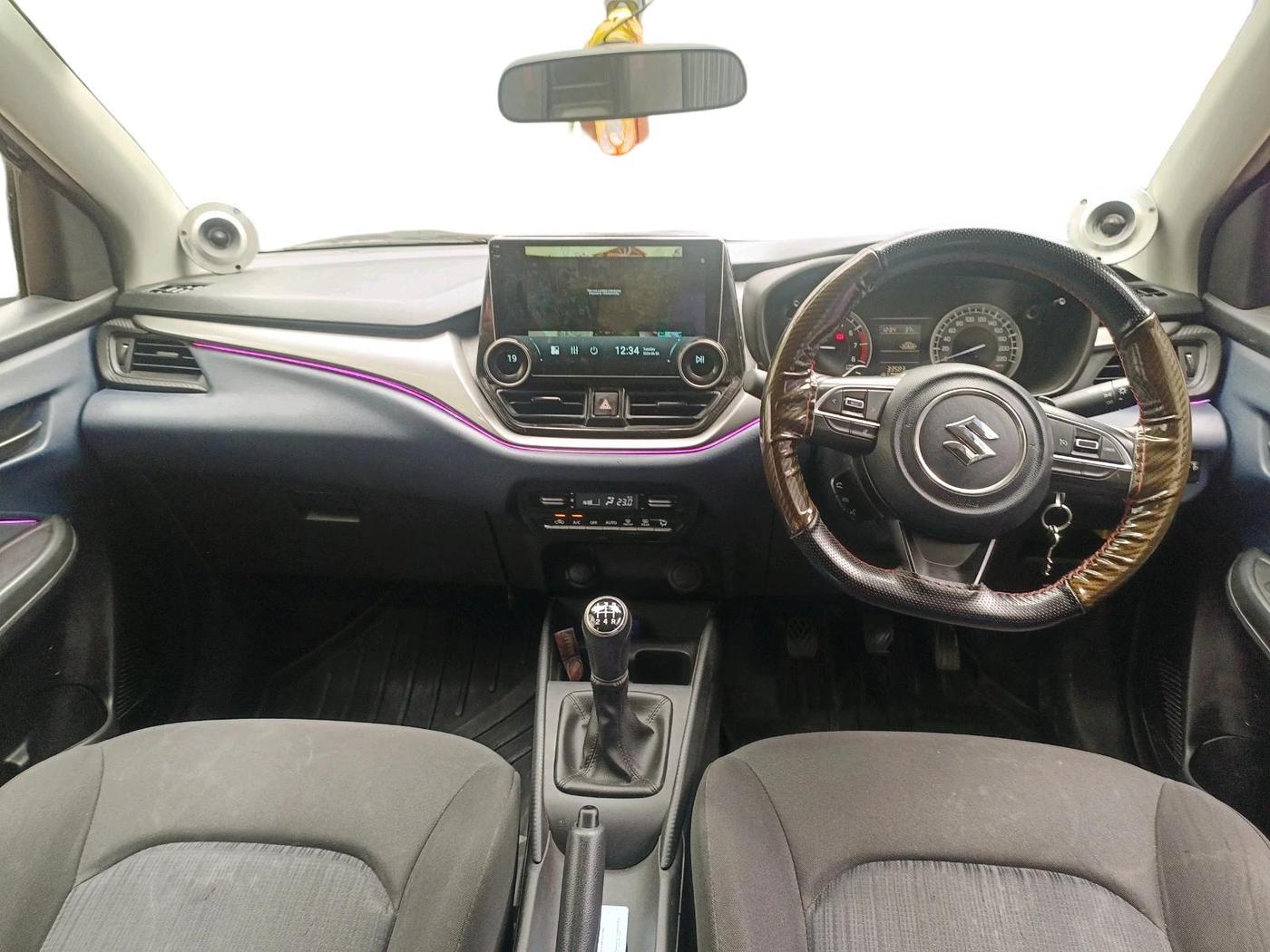 2024 Maruti Baleno SIGMA PETROL 1.2, CNG, Manual, 33,583 km, interior