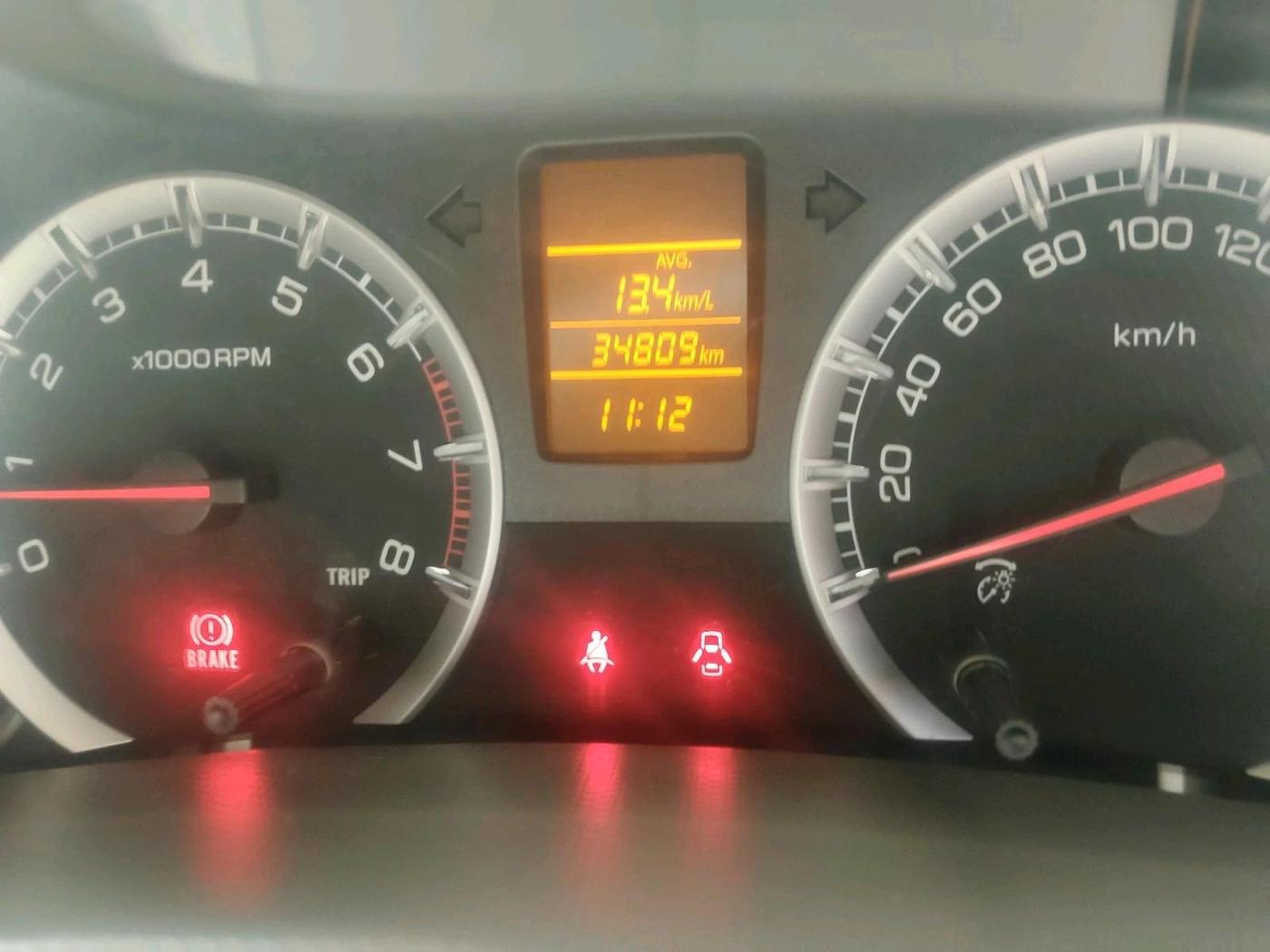 2018 Maruti Ertiga VXI, Petrol, Manual, 34,809 km, interior