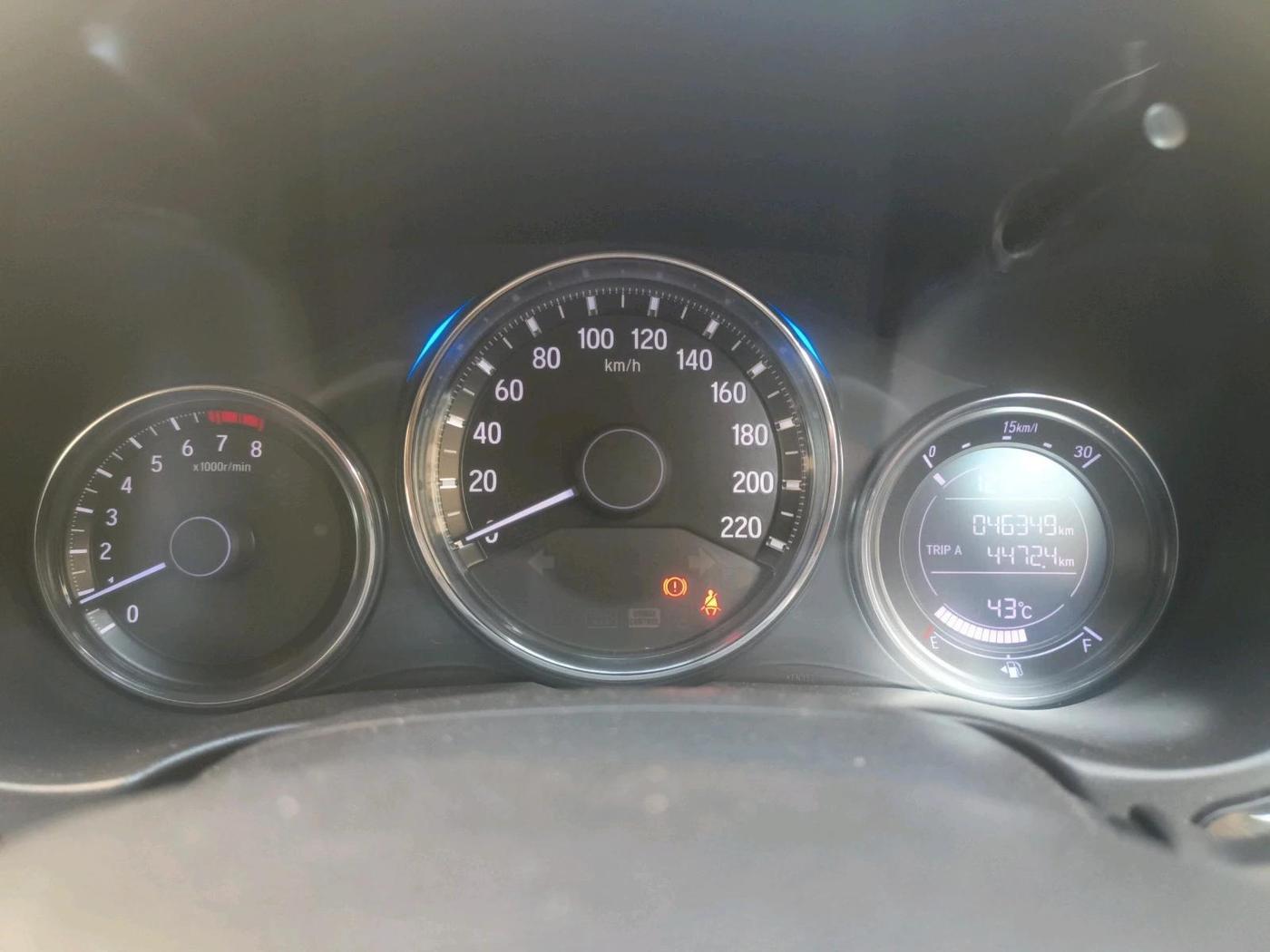2017 Honda City 1.5L I-VTEC VX, CNG, Manual, 46,349 km, interior