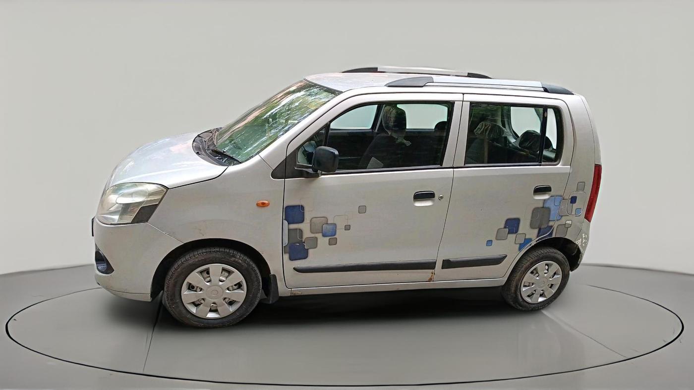 2012 Maruti Wagon R 1.0 LXI, Petrol, Manual, 63,450 km, exterior