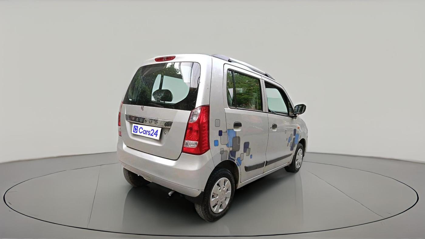 2012 Maruti Wagon R 1.0 LXI, Petrol, Manual, 63,450 km, exterior