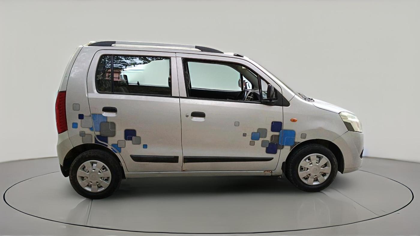 2012 Maruti Wagon R 1.0 LXI, Petrol, Manual, 63,450 km, exterior