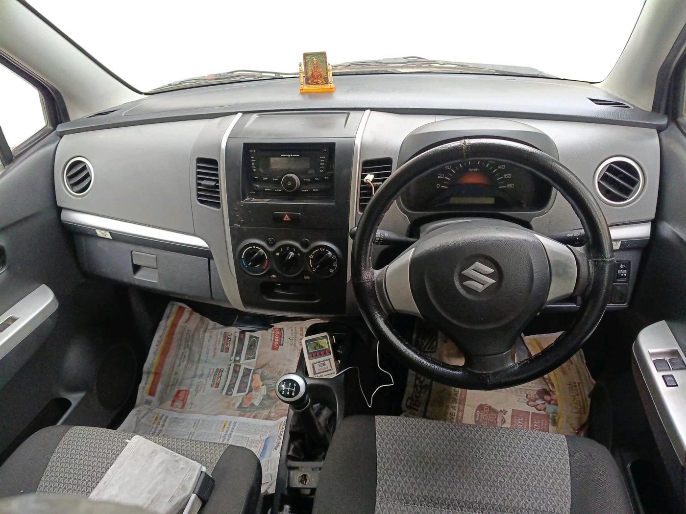 2012 Maruti Wagon R 1.0 LXI, Petrol, Manual, 63,450 km, interior