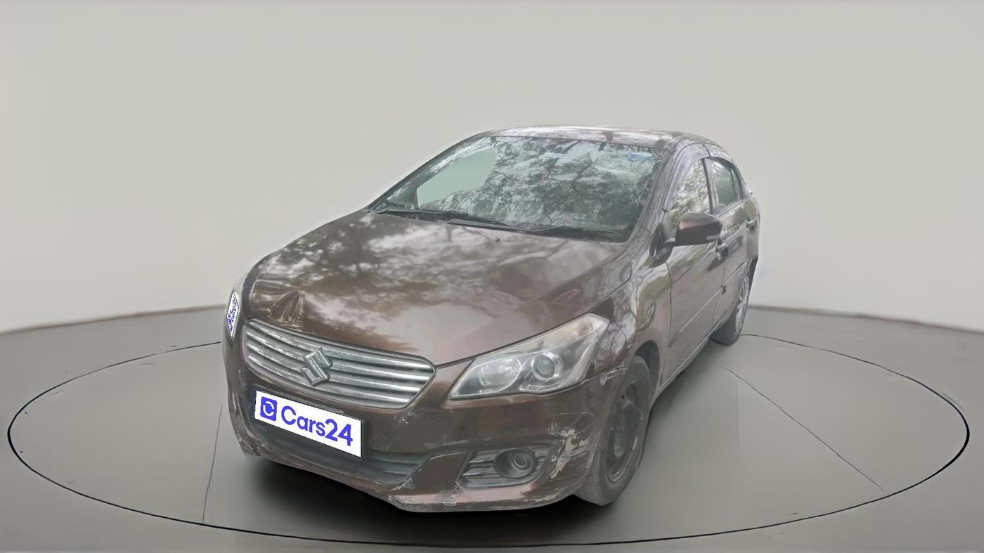 2015 Maruti Ciaz VXI, Petrol, Manual, 1,23,008 km, exterior