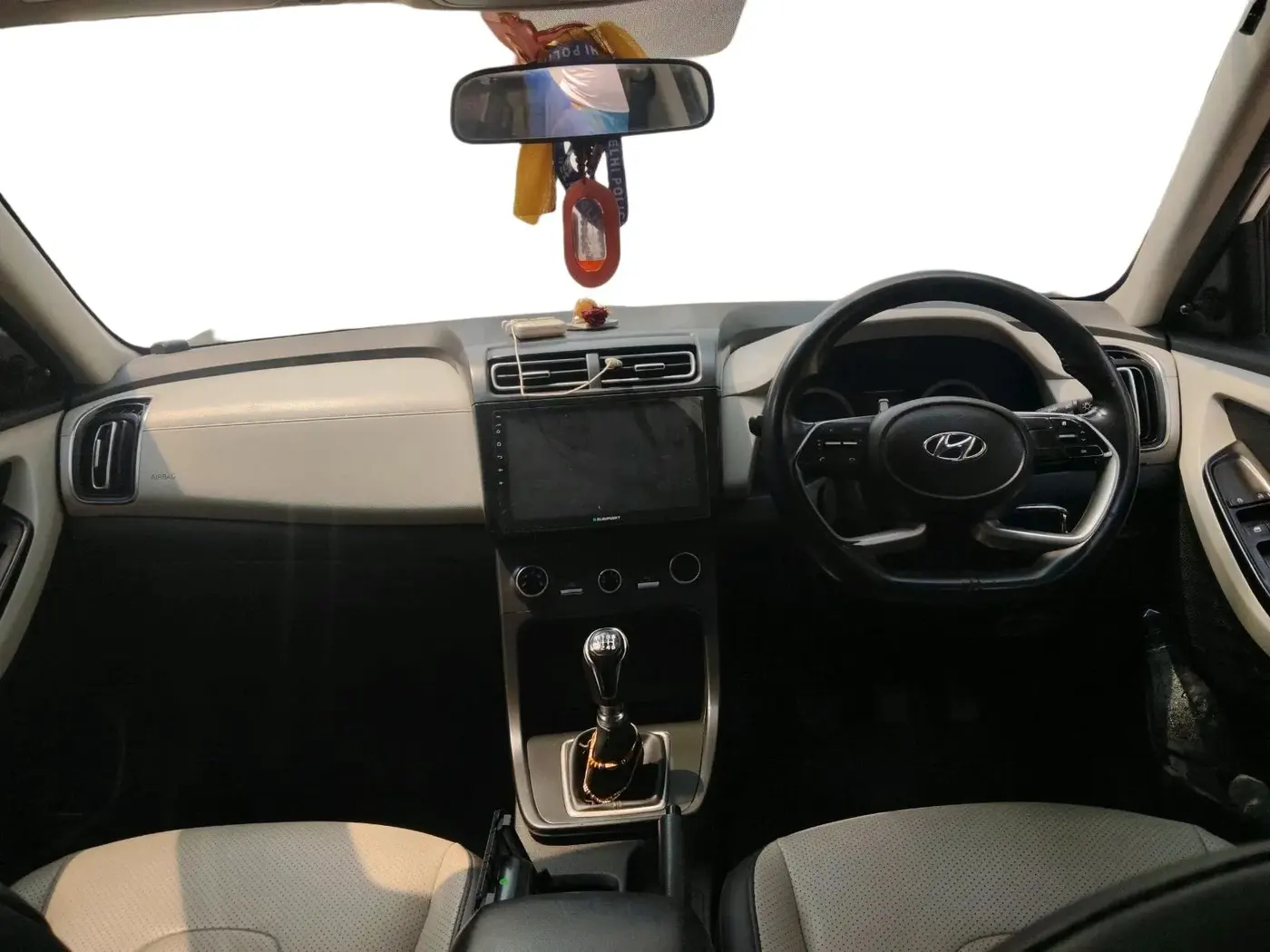 2022 Hyundai Creta E 1.5 DIESEL, Diesel, Manual, 75,183 km, interior