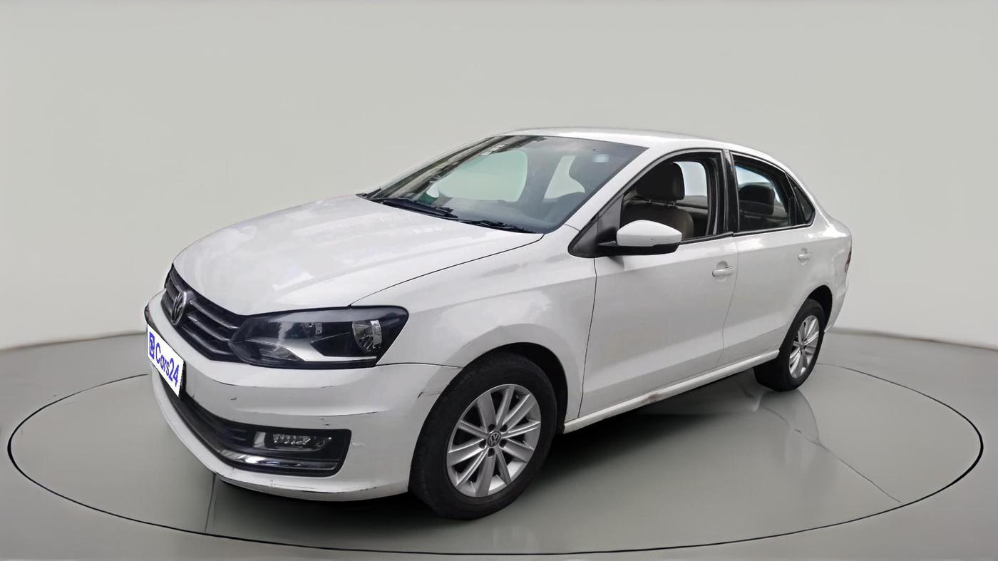 2015 Volkswagen Vento HIGHLINE PETROL AT, Petrol, Automatic, 1,33,554 km, exterior