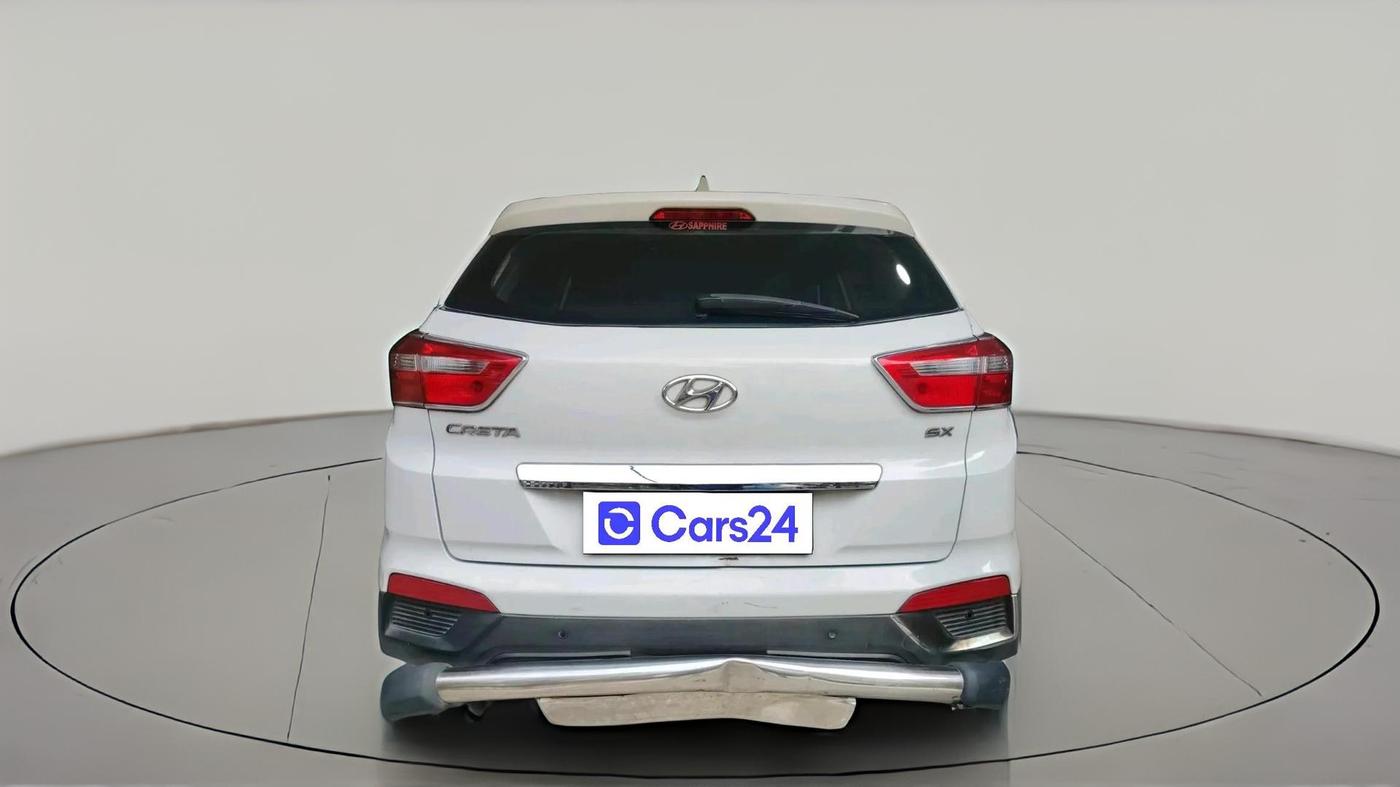 2016 Hyundai Creta SX PLUS 1.6 PETROL, Petrol, Manual, 1,26,013 km, exterior