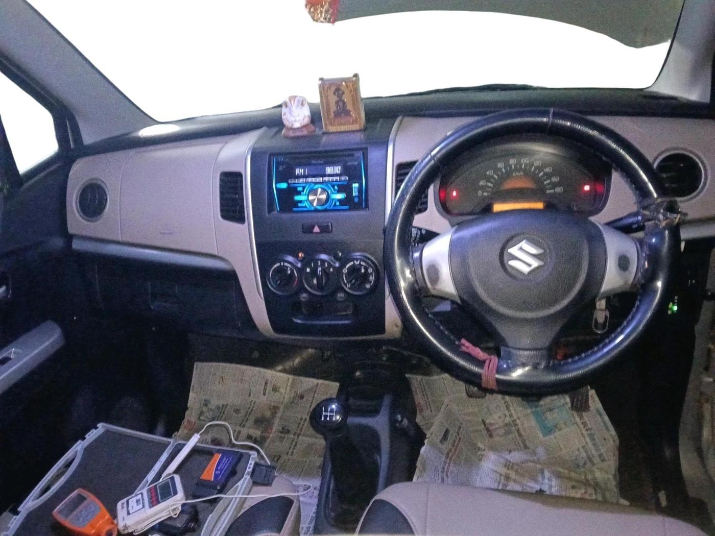 2018 Maruti Wagon R 1.0 LXI CNG, CNG, Manual, 61,835 km, interior
