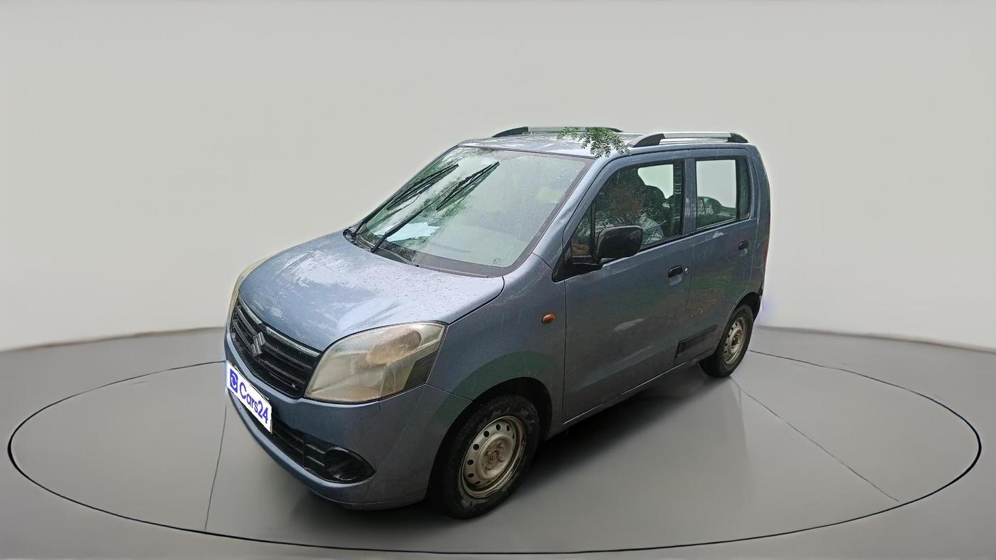2012 Maruti Wagon R 1.0 LXI, Petrol, Manual, 73,848 km, exterior