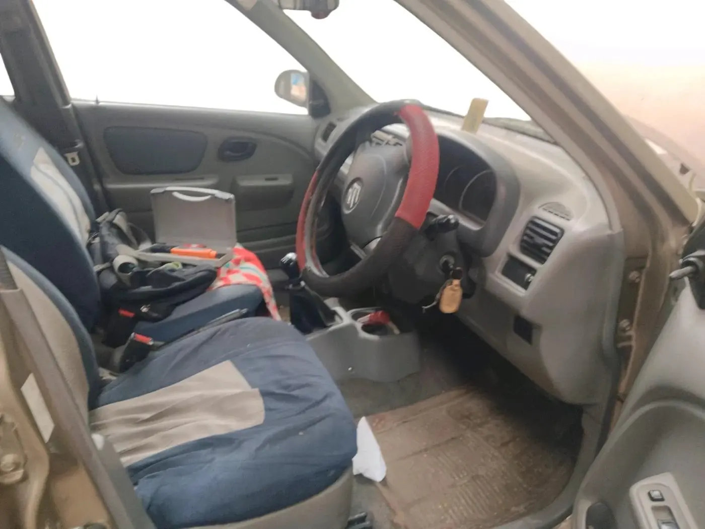 2011 Maruti Alto K10 VXI, Petrol, Manual, 80,588 km, interior
