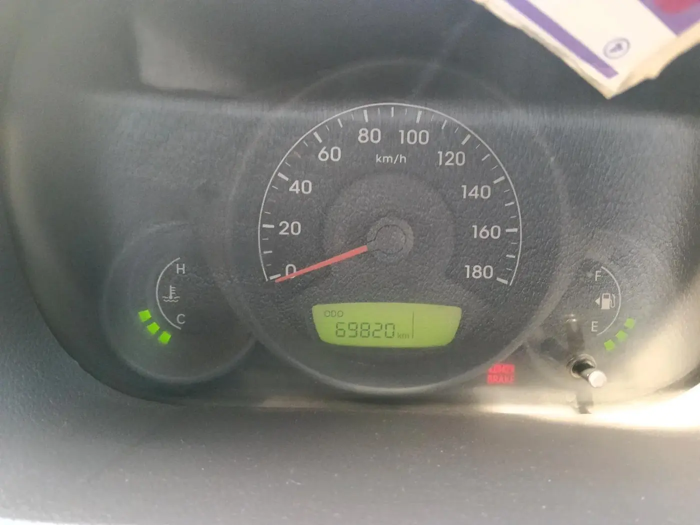 2014 Hyundai Eon ERA +, Petrol, Manual, 69,820 km, interior