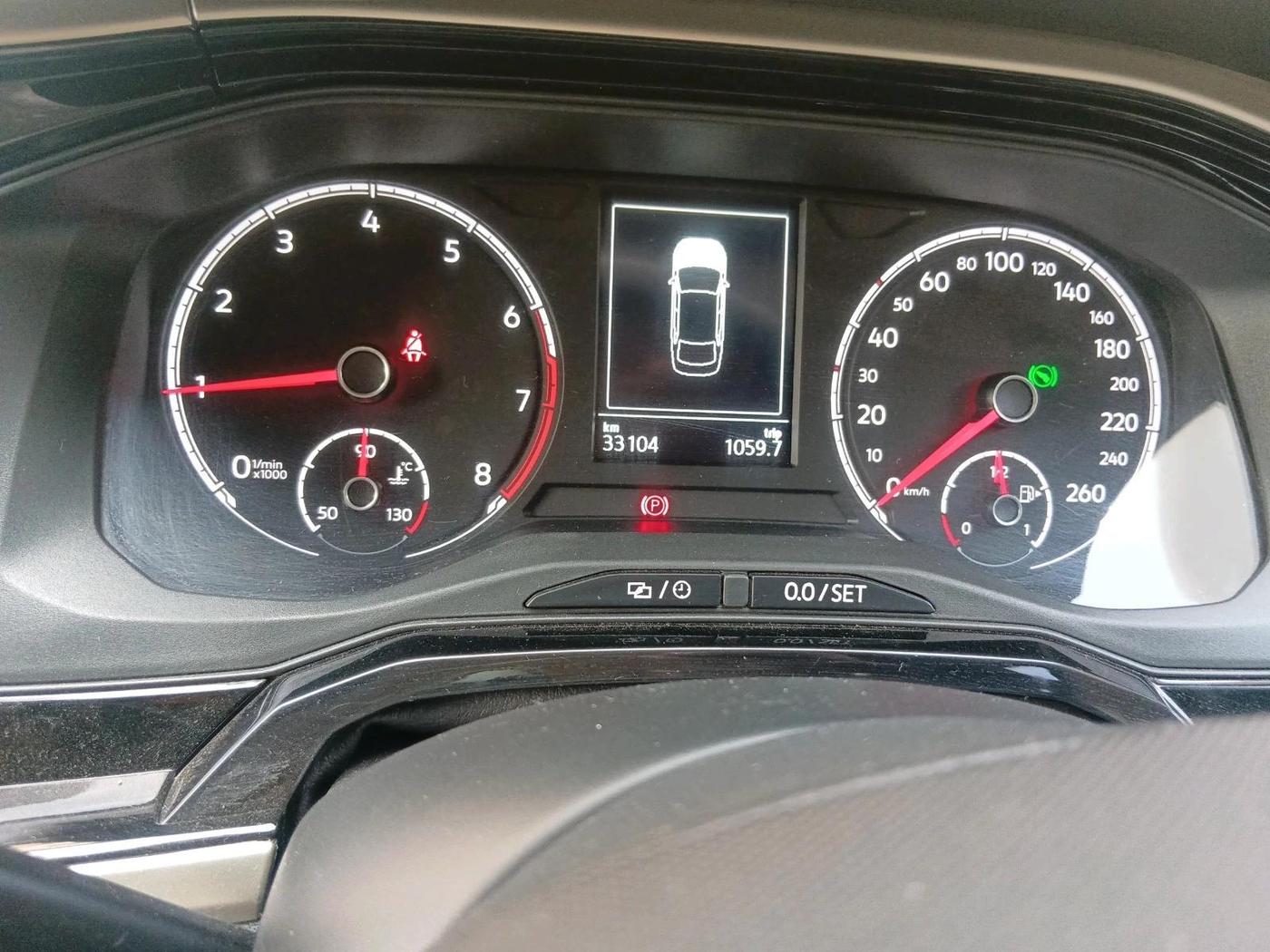 2024 Volkswagen VIRTUS HIGHLINE TSI 1.0 AT, Petrol, Automatic, 33,104 km, interior